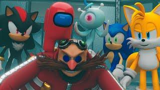 The Gang gets Sussy Among Us Sonic Twitter Takeover Animation