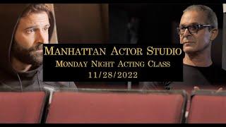 ACTING CLASS with Billy Gallo  Manhattan Actor Studio 