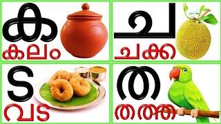 Learn Malayalam Consonantsവ്യഞ്ജനംvejanMalayalam Alphabet Malayalam Aksharamalaക ഖ ഗ ഘ ങ