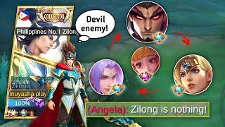 THE ENEMY TOOK ALL THE STRONGEST HEROES ZILONG IS THE KEY