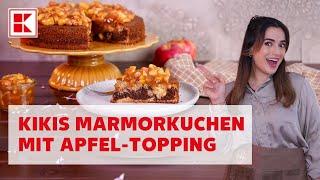 Saftiger Marmorkuchen mit Apfel-Topping  Kaufland