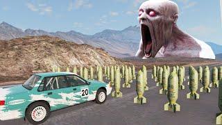 Escape From The Shy Guy SCP-096  Cars vs Nuclear Bombs  BeamNG Drive #21