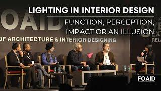 Lighting in Interior Design - Function Perception Impact or an Illusion