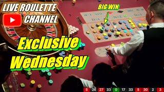  LIVE ROULETTE  Exclusive Wednesday In Las Vegas Casino  BIG WIN Exclusive  2024-07-03