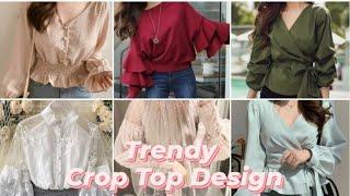 New Crop Tops For Girls 2021  Stylish Top For Jeans  Summer Light Weight Top Crop Design #shorts