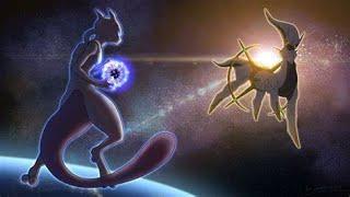 Arceus vs  Mewtwo