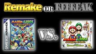 ROR Mario & Luigi Superstar Saga GBA Vs. 3DS