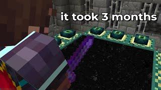 Finally killing the ender dragon in my survival world  Ep 9