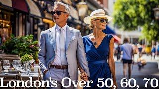 Elegance at Any Age Londons Over 50 60 70 Street Fashion 