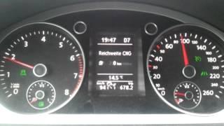 680km CNG-Reichweitenrekord mit 1.4 TSI EcoFuel