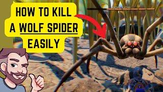 How To Kill A Wolf Spider Easily in Grounded