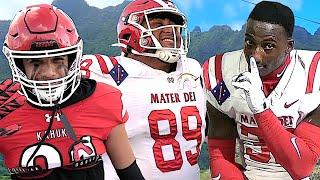 #1 MATER DEI TRAVELS TO HAWAII TO TAKE ON KAHUKU H.S  #2 IN THE STATE  MUST WATCH 