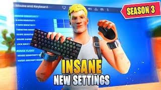 New Ultimate Keyboard & Mouse Settings Sensitivity & DPI In Fortnite Season 3