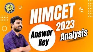 NIMCET 2023 Answer Key & Questions  NIMCET 2023 Questions Paper