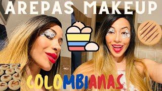 Art Make Up Arepa Tipica Colombiana  Maquillaje Artistico Arepas Asadas Colombianas  ARTMAKEUP