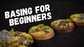 How to base miniatures For Beginners