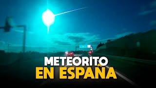 ¡Ultimo Minuto Meteorito es visto en cielo de España y Portugal