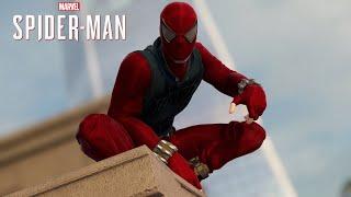 Spider-Man PC - Raimi Scarlet Spider Suit MOD Free Roam Gameplay