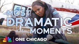 The Most Dramatic Chicago Med Fire and P.D. Moments  One Chicago  NBC