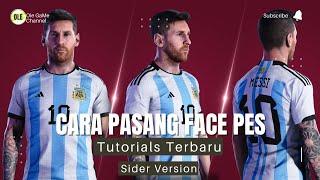 HOW TO INSTALL FACES FOR SIDER  IN PES VERY EASY TUTORIAL PES2017 PES2018 PES2019 PES2020 PES2021