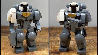 I build a Lego Space Marine                                       my final design