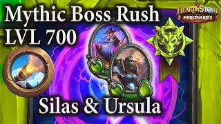 AS vs. Silas & Ursula LVL 700 Day 3  Mythic Boss Rush  Mercenaries