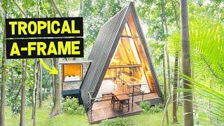 TROPICAL A-FRAME CABIN IN GATED COMMUNITY NEAR THE BEACH Airbnb Tour