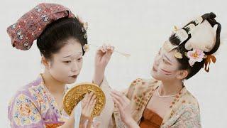 【竹笛Chinese flute x Kalimba】我從緬甸來中國，體驗大唐流行妝｜風雅詩樂會《對鏡》Costumes and Makeup of Tang Dynasty   自得琴社