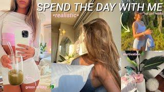 SPEND THE DAY WITH ME ️ realistic + productive mindful habits & healthy