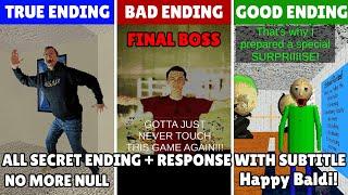 Null Boss - Baldis Basics Classic Remastered Unlock Mode + Response + Secret Ending Official