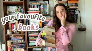 I asked 2000 people what their favourite book is 🫣 your best novels ever