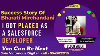 Salesforce Training Institute in Pune  Placement Testimonial Video  Learn Salesforce Practically.