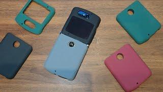 Sandstone Case Lineup for the Motorola Razr 5G DE