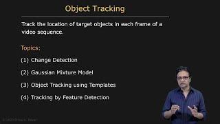 Overview  Object Tracking