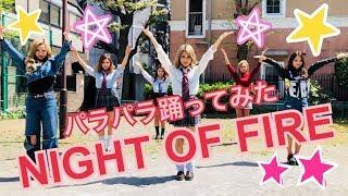 【パラパラ】NIGHT OF FIREのPARAPARA踊ってみた【eggモデル】