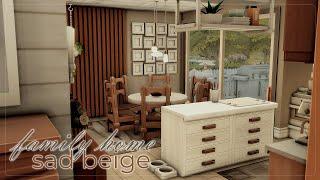 Идеальный семейный дом  Симс 4 Строительство  Family Home  The Sims 4 Speed Build