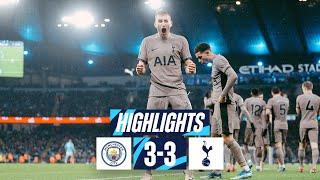 MAN CITY 3-3 TOTTENHAM HOTSPUR  PREMIER LEAGUE HIGHLIGHTS  INCREDIBLE LATE DRAMA AT THE ETIHAD