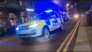 COP26 Glasgow - Someone Important Getting a Police Escort up Sauchiehall Street