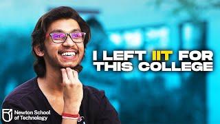 Why I left IIT to join NST