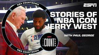 I looked at Jerry West as a ‘NBA father’ – Paul George  NBA Countdown