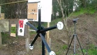 Shooting Texas Star Target Home Built From Wood...Mostly _ Donnie D