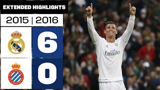 Real Madrid vs Espanyol 6-0  201516 Season - Extended Highlights