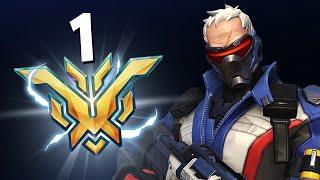 THE RANK 1 SOLDIER 76 AIM - Overwatch 2