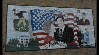 President Ronald Reagans birthplace Tampico Illinois USA
