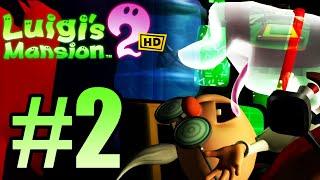 Luigis Mansion 2 HD Switch Gameplay Walkthrough Part 2 - Haunted Towers