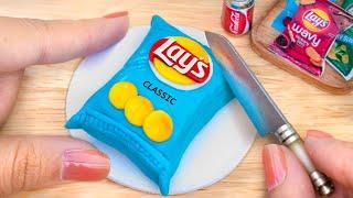 So Yummy Realistic Miniature Lays 3D Cake Decorating Recipe - Amazing Fondant Cake Decoration Idea