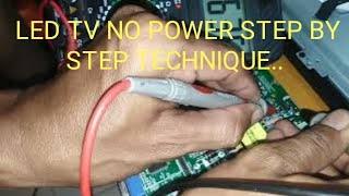 Step by step troubleshooting and circuit analysis
