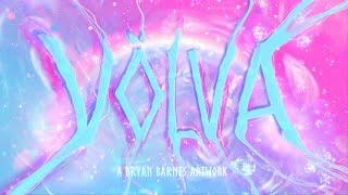  VÖLVA Art Teaser - Lush Trippy Rainbow Candy  Creative Art Director  Artist Bryan Barnes