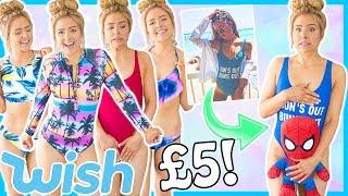 Trying On Bikinis I Bought From Wish Under £5  Success Or Disaster