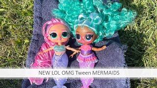 NEW Cute LOL OMG Tween Mermaids Serena  Finn & Lola Waves